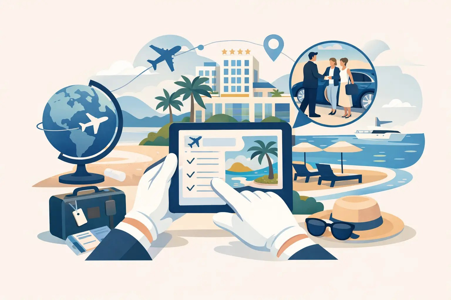 How White Glove Travel Planning Works