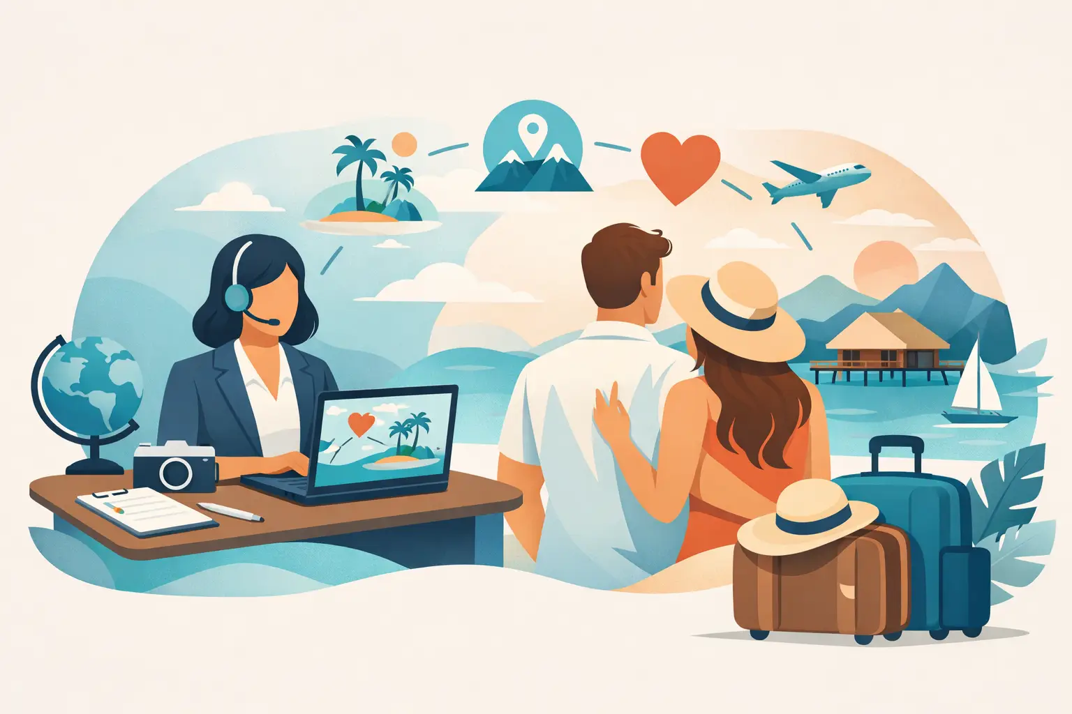 Why Use a Custom Honeymoon Travel Planner